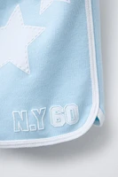 BERMUDA EN MOLLETON VARSITY