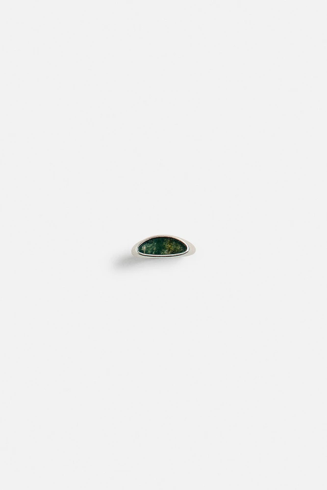 BAGUE CHEVALIÈRE À PIERRE