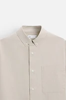 POCKETED RELAXED FIT SHIRT