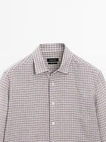 Regular fit check shirt