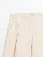 Trousers with dart detail - Limited Edition