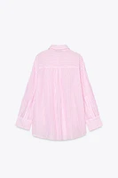 CHEMISE OVERSIZE RAYURES