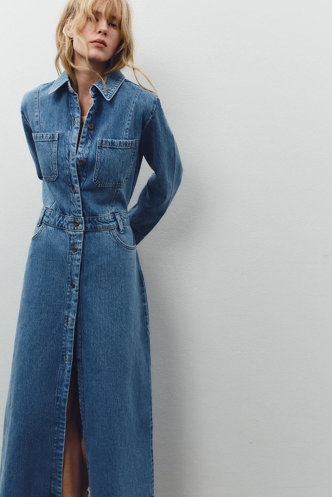 ROBE LONGUE EN JEAN Z1975