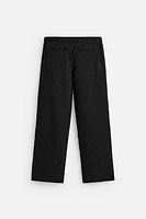 PANTALON FLUIDE À RAYURES