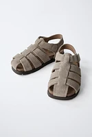 LEATHER FISHERMAN SANDALS