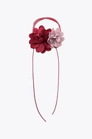 FLEURS POUR LE COU AVEC CORDON