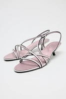 LEATHER STRAP SANDALS