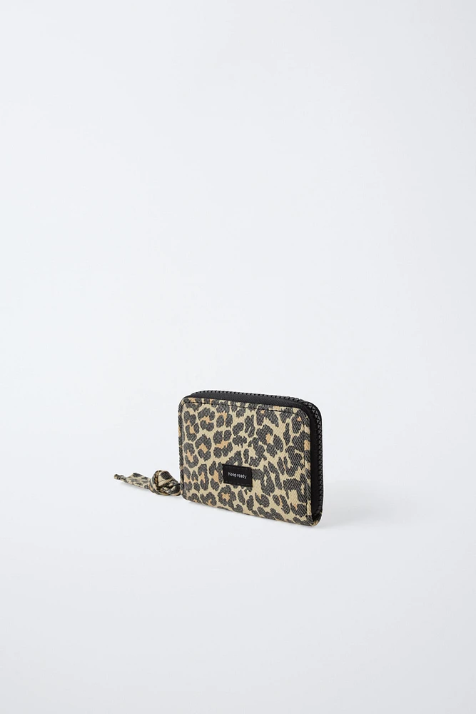 PORTEFEUILLE ANIMAL PRINT