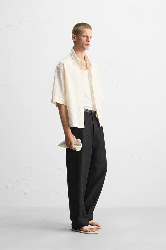 WAVY EMBROIDERED SHIRT