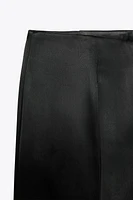 PANTALON SATINÉ LONGUEUR CHEVILLE