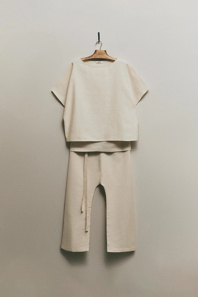 YOGA LINEN PANTS