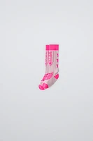 COTTON BLEND KNEE SOCKS SKI COLLECTION