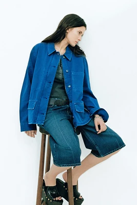 TRF COLOR DENIM JACKET