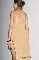 ASYMMETRIC RUFFLED DRESS ZW COLLECTION