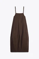 PLEATED VOLUME DRESS