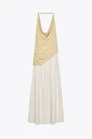 ROBE HALTER COMBINÉE