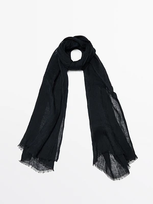 Foulard 100 % lin