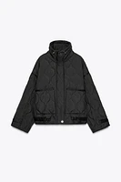 ZW COLLECTION QUILTED WATER REPELLENT JACKET