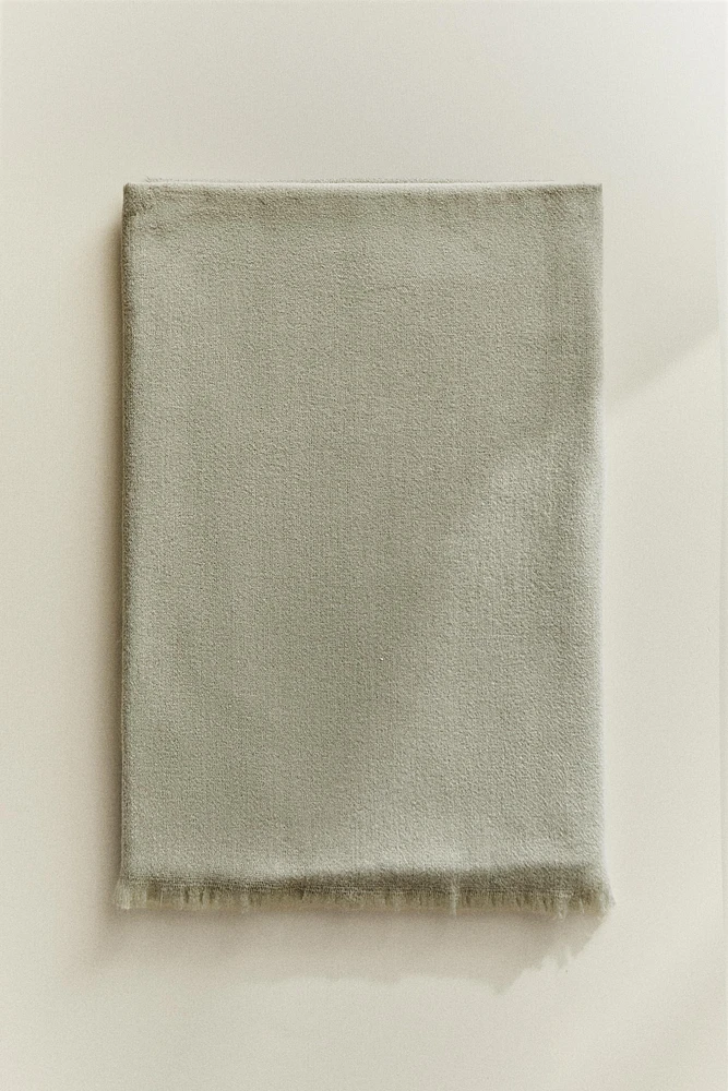 FRINGED BLANKET