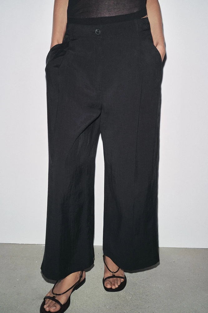 PANTALON COURT À PINCES ZW COLLECTION