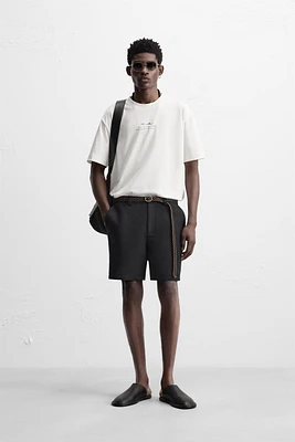 T-SHIRT À PIÈCE IMPRIMÉE