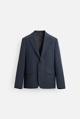 WOOL BLEND SUIT JACKET