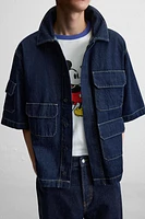 CHEMISE EN JEAN À POCHES