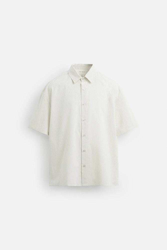 CHEMISE COTON - CHANVRE RAYÉES