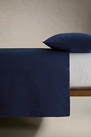 HOUSSE DE COUETTE COTON FIL TEINTÉ