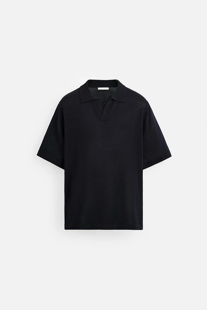POLO EN MAILLE AVEC VISCOSE