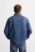 DENIM OVERSHIRT