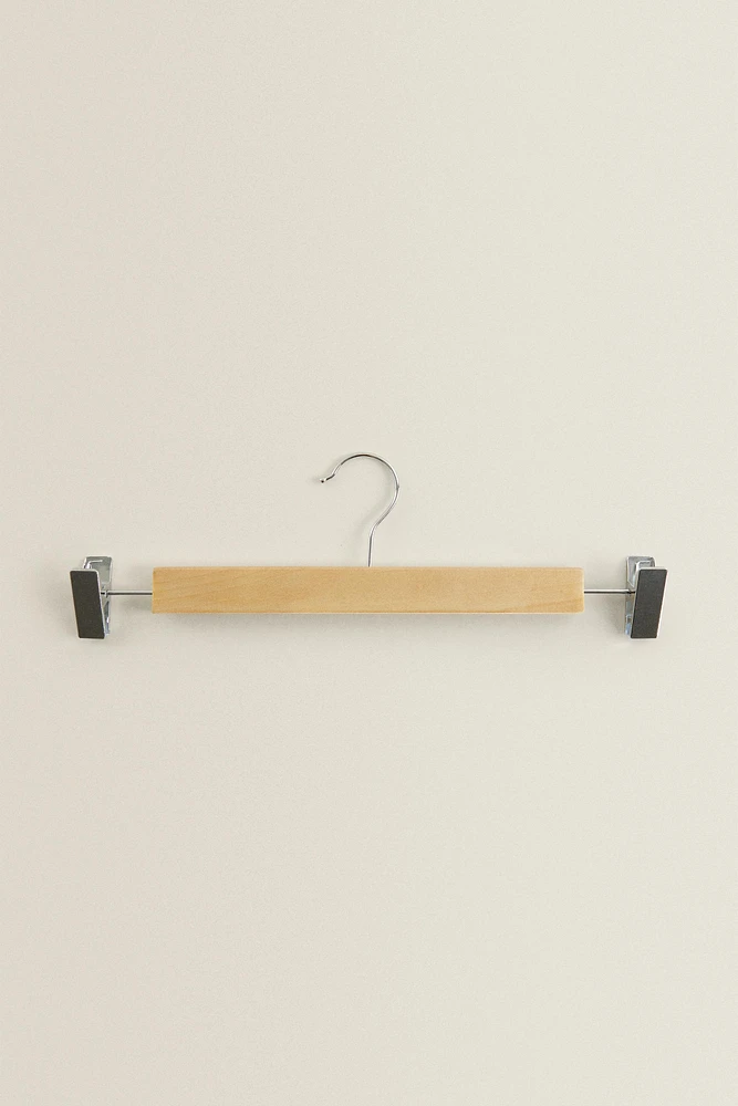 CINTRE PINCES BOIS (LOT DE 3)