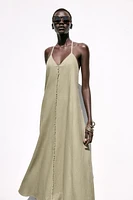 ROBE MIDI AVEC LIN VOLUME