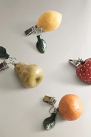 LOT PINCES À NAPPE FRUIT (LOT DE 4)