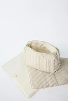 STRIPED MATERNITY BAG