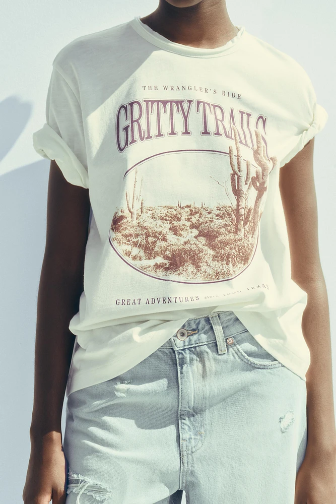 RODEO PRINT T-SHIRT