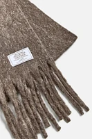 BRUSHED TEXTURED SCARF