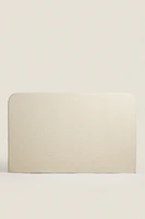 ROUNDED HEADBOARD WITH LINEN COVER