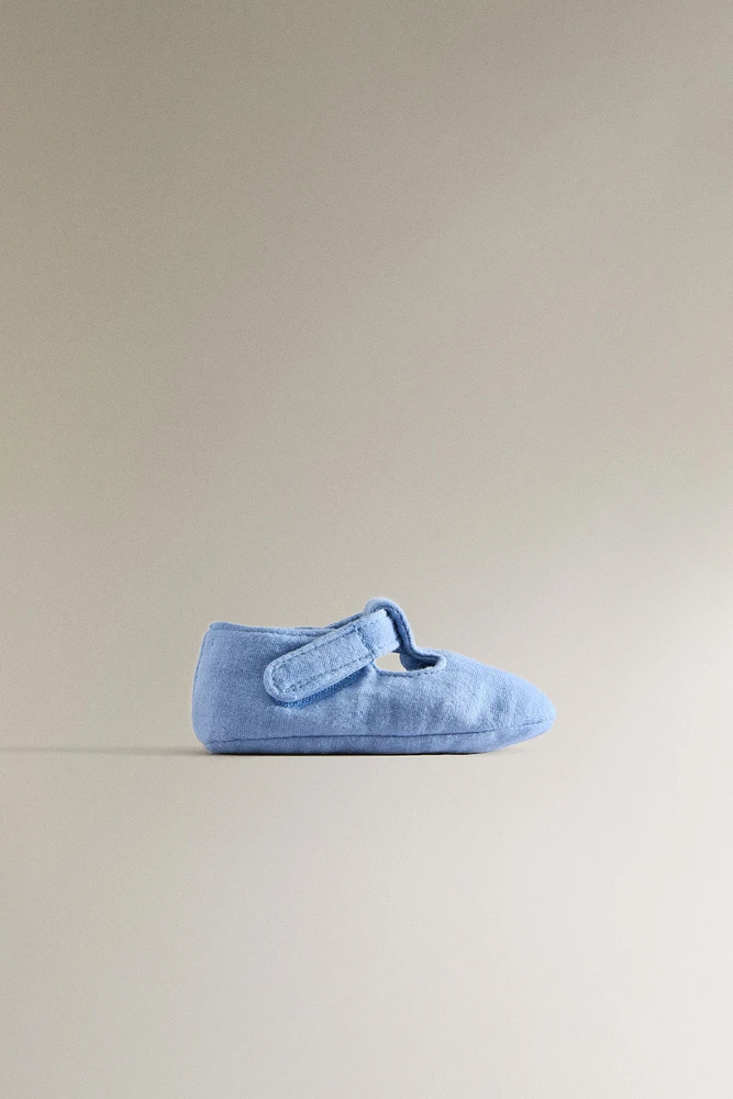 CHAUSSONS BÉBÉ COTON SCRATCH
