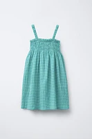 GINGHAM DRESS