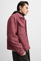 STRIPED JACQUARD JACKET