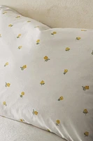 TAIE D’OREILLER COTON IMPRIMÉ MIMOSA