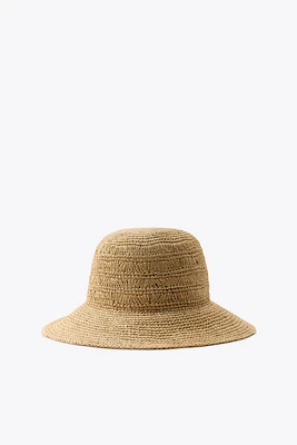 BRAIDED BUCKET HAT
