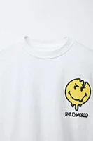 T-SHIRT IMPRIMÉ SMILEYWORLD ®