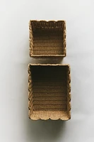 SCALLOPED BASKET