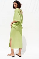 JUPE MIDI EN MAILLE