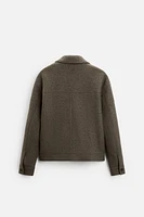 BOUCLÉ TEXTURED JACKET