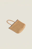 PAPER BAG WITH TRIM DETAIL