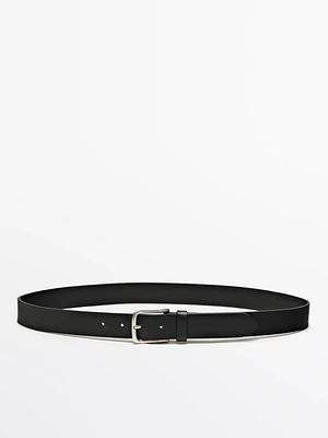 Soft nappa leather belt