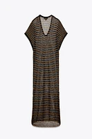 OPEN KNIT DRESS